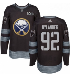 Mens Adidas Buffalo Sabres 92 Alexander Nylander Authentic Black 1917 2017 100th Anniversary NHL Jersey Mens Adidas Buffalo Sabres 92 Alexander Nylander Authentic Black 1917 2017 100th Anniversary NHL Jersey