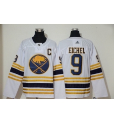 Sabres 9 Jack Eichel White 50th Season Authentic Stitched Hockey Jersey Sabres 9 Jack Eichel White 50th Season Authentic Stitched Hockey Jersey