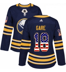 Womens Adidas Buffalo Sabres 18 Danny Gare Authentic Navy Blue USA Flag Fashion NHL Jersey Womens Adidas Buffalo Sabres 18 Danny Gare Authentic Navy Blue USA Flag Fashion NHL Jersey
