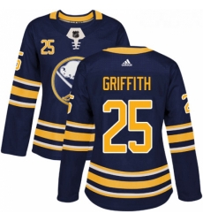Womens Adidas Buffalo Sabres 25 Seth Griffith Premier Navy Blue Home NHL Jersey Womens Adidas Buffalo Sabres 25 Seth Griffith Premier Navy Blue Home NHL Jersey