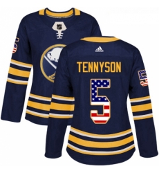 Womens Adidas Buffalo Sabres 5 Matt Tennyson Authentic Navy Blue USA Flag Fashion NHL Jersey Womens Adidas Buffalo Sabres 5 Matt Tennyson Authentic Navy Blue USA Flag Fashion NHL Jersey