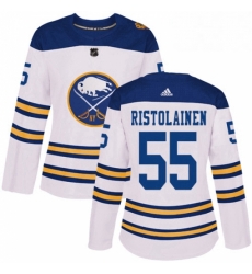 Womens Adidas Buffalo Sabres 55 Rasmus Ristolainen Authentic White 2018 Winter Classic NHL Jersey Womens Adidas Buffalo Sabres 55 Rasmus Ristolainen Authentic White 2018 Winter Classic NHL Jersey