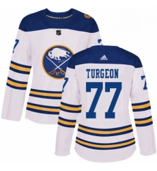 Womens Adidas Buffalo Sabres 77 Pierre Turgeon Authentic White 2018 Winter Classic NHL Jersey Womens Adidas Buffalo Sabres 77 Pierre Turgeon Authentic White 2018 Winter Classic NHL Jersey