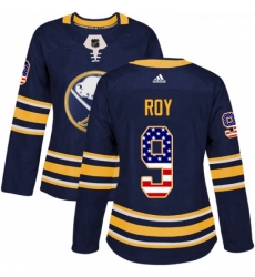 Womens Adidas Buffalo Sabres 9 Derek Roy Authentic Navy Blue USA Flag Fashion NHL Jersey Womens Adidas Buffalo Sabres 9 Derek Roy Authentic Navy Blue USA Flag Fashion NHL Jersey