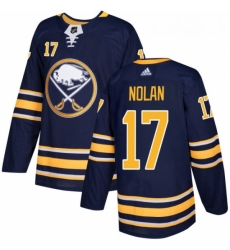 Youth Adidas Buffalo Sabres 17 Jordan Nolan Premier Navy Blue Home NHL Jersey Youth Adidas Buffalo Sabres 17 Jordan Nolan Premier Navy Blue Home NHL Jersey