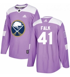 Youth Adidas Buffalo Sabres 41 Justin Falk Authentic Purple Fights Cancer Practice NHL Jersey Youth Adidas Buffalo Sabres 41 Justin Falk Authentic Purple Fights Cancer Practice NHL Jersey