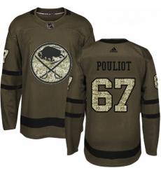 Youth Adidas Buffalo Sabres 67 Benoit Pouliot Premier Green Salute to Service NHL Jersey Youth Adidas Buffalo Sabres 67 Benoit Pouliot Premier Green Salute to Service NHL Jersey