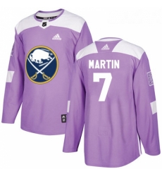 Youth Adidas Buffalo Sabres 7 Rick Martin Authentic Purple Fights Cancer Practice NHL Jersey Youth Adidas Buffalo Sabres 7 Rick Martin Authentic Purple Fights Cancer Practice NHL Jersey