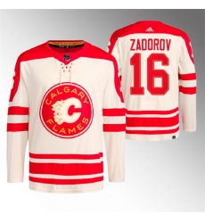 Men Calgary Flames 17 Nikita Zadorov 2023 Cream Heritage Classic Primegreen Stitched Jersey Men Calgary Flames 17 Nikita Zadorov 2023 Cream Heritage Classic Primegreen Stitched Jersey