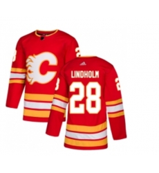 Men Calgary Flames 28 Elias Lindholm Red Stitched NHL Jersey Men Calgary Flames 28 Elias Lindholm Red Stitched NHL Jersey