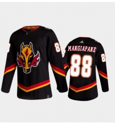 Men Calgary Flames 88 Andrew Mangiapane 2020 21 Black Reverse Retro Stitched Jersey Men Calgary Flames 88 Andrew Mangiapane 2020 21 Black Reverse Retro Stitched Jersey