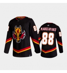 Men Calgary Flames 88 Andrew Mangiapane Reverse Retro 2020 21 Black Authentic Jersey Men Calgary Flames 88 Andrew Mangiapane Reverse Retro 2020 21 Black Authentic Jersey