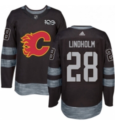 Mens Adidas Calgary Flames 28 Elias Lindholm Black 1917 2017 100th Anniversary Stitched NHL Jersey Mens Adidas Calgary Flames 28 Elias Lindholm Black 1917 2017 100th Anniversary Stitched NHL Jersey