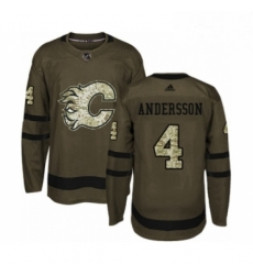 Mens Adidas Calgary Flames 4 Rasmus Andersson Authentic Green Salute to Service NHL Jersey Mens Adidas Calgary Flames 4 Rasmus Andersson Authentic Green Salute to Service NHL Jersey