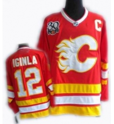 RBK hockey jerseys,Calgary Flames 12# IGINLA red 30th RBK hockey jerseys,Calgary Flames 12# IGINLA red 30th
