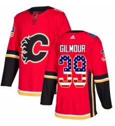 Youth Adidas Calgary Flames 39 Doug Gilmour Authentic Red USA Flag Fashion NHL Jersey Youth Adidas Calgary Flames 39 Doug Gilmour Authentic Red USA Flag Fashion NHL Jersey