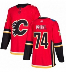 Youth Adidas Calgary Flames 74 Daniel Pribyl Premier Red Home NHL Jersey Youth Adidas Calgary Flames 74 Daniel Pribyl Premier Red Home NHL Jersey
