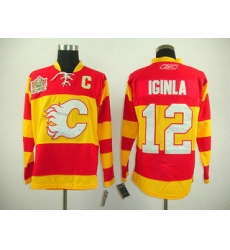 kids Calgary Flames 12 Jarome Iginla HERITAGE PATCH youth jerseys kids Calgary Flames 12 Jarome Iginla HERITAGE PATCH youth jerseys