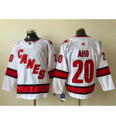 Men Carolina Hurricanes Sebastian Aho 20 White Adidas Reverse Retro Jersey Men Carolina Hurricanes Sebastian Aho 20 White Adidas Reverse Retro Jersey