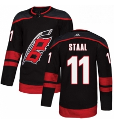 Mens Adidas Carolina Hurricanes 11 Jordan Staal Authentic Black Alternate NHL Jersey Mens Adidas Carolina Hurricanes 11 Jordan Staal Authentic Black Alternate NHL Jersey