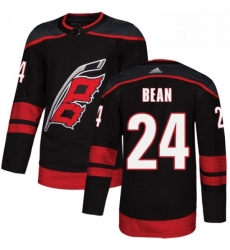 Mens Adidas Carolina Hurricanes 24 Jake Bean Premier Black Alternate NHL Jersey Mens Adidas Carolina Hurricanes 24 Jake Bean Premier Black Alternate NHL Jersey