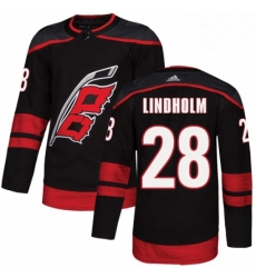 Mens Adidas Carolina Hurricanes 28 Elias Lindholm Premier Black Alternate NHL Jersey Mens Adidas Carolina Hurricanes 28 Elias Lindholm Premier Black Alternate NHL Jersey