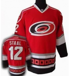 RBK Carolina Hurricanes #12 Eric Staal Red RBK Carolina Hurricanes #12 Eric Staal Red