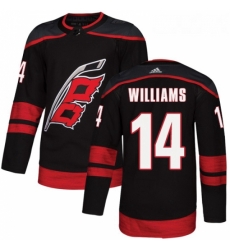 Youth Adidas Carolina Hurricanes 14 Justin Williams Authentic Black Alternate NHL Jersey Youth Adidas Carolina Hurricanes 14 Justin Williams Authentic Black Alternate NHL Jersey