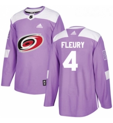 Youth Adidas Carolina Hurricanes 4 Haydn Fleury Authentic Purple Fights Cancer Practice NHL Jersey Youth Adidas Carolina Hurricanes 4 Haydn Fleury Authentic Purple Fights Cancer Practice NHL Jersey