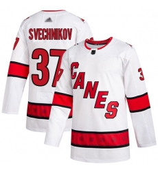 Youth Hurricanes 37 Andrei Svechnikov White Road Authentic Stitched Hockey Jersey Youth Hurricanes 37 Andrei Svechnikov White Road Authentic Stitched Hockey Jersey