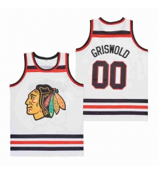 Blackhawks 00 Clark Griswold white Authentic Stitched Jerseys Blackhawks 00 Clark Griswold white Authentic Stitched Jerseys