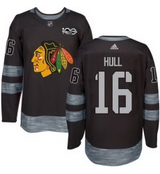 Blackhawks #16 Bobby Hull Black 1917 2017 100th Anniversary Stitched NHL Jersey Blackhawks #16 Bobby Hull Black 1917 2017 100th Anniversary Stitched NHL Jersey