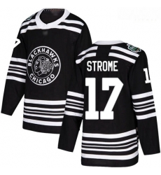 Blackhawks #17 Dylan Strome Black Authentic 2019 Winter Classic Stitched Hockey Jersey Blackhawks #17 Dylan Strome Black Authentic 2019 Winter Classic Stitched Hockey Jersey