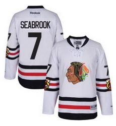 Blackhawks #7 Brent Seabrook White 2017 Winter Classic Stitched NHL Jersey Blackhawks #7 Brent Seabrook White 2017 Winter Classic Stitched NHL Jersey