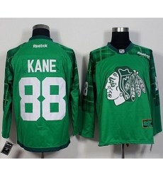 Blackhawks #88 Patrick Kane Green St Patricks Day New Stitched NHL Jersey Blackhawks #88 Patrick Kane Green St Patricks Day New Stitched NHL Jersey