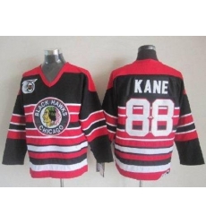 Blackhawks #88 Patrick Kane Red Black 75TH CCM Stitched NHL Jersey Blackhawks #88 Patrick Kane Red Black 75TH CCM Stitched NHL Jersey