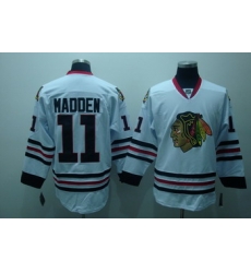 Chicago Blackhawks 11 John Madden White Jerseys Chicago Blackhawks 11 John Madden White Jerseys