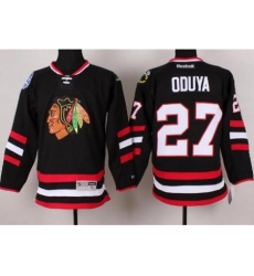 Chicago Blackhawks 27 Johnny Oduya Black 2014 Stadium Series NHL Jersey A PATCH Chicago Blackhawks 27 Johnny Oduya Black 2014 Stadium Series NHL Jersey A PATCH