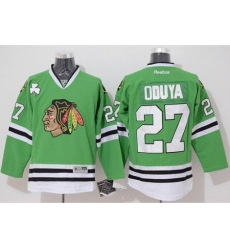 Chicago Blackhawks #27 Johnny Oduya Green Stitched NHL Jersey Chicago Blackhawks #27 Johnny Oduya Green Stitched NHL Jersey