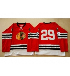Chicago Blackhawks #29 Bryan Bickell Red Mitchell And Ness 1960-61 Stitched NHL Jersey Chicago Blackhawks #29 Bryan Bickell Red Mitchell And Ness 1960-61 Stitched NHL Jersey