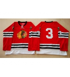 Chicago Blackhawks #3 Keith Magnuson Red Mitchell And Ness 1960-61 Stitched NHL Jersey Chicago Blackhawks #3 Keith Magnuson Red Mitchell And Ness 1960-61 Stitched NHL Jersey