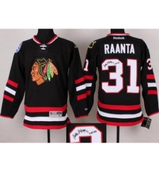 Chicago Blackhawks 31 Antti Raanta Black 2014 Stadium Series Signed Jerseys Chicago Blackhawks 31 Antti Raanta Black 2014 Stadium Series Signed Jerseys