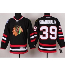 Chicago Blackhawks 39 Nikolai Khabibulin Black 2014 Stadium Series NHL Jersey A PATCH Chicago Blackhawks 39 Nikolai Khabibulin Black 2014 Stadium Series NHL Jersey A PATCH