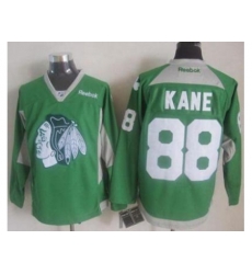 Chicago Blackhawks #88 Patrick Kane Green Practice Stitched NHL Jersey Chicago Blackhawks #88 Patrick Kane Green Practice Stitched NHL Jersey