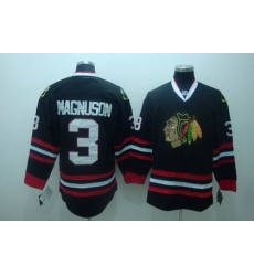 Chicago Blackhawks jerseys #3 Keith Magnuson black Chicago Blackhawks jerseys #3 Keith Magnuson black