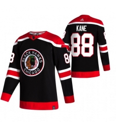Men Chicago Blackhawks 88 Patrick Kane Black Adidas 2020 21 Reverse Retro Alternate NHL Jersey Men Chicago Blackhawks 88 Patrick Kane Black Adidas 2020 21 Reverse Retro Alternate NHL Jersey