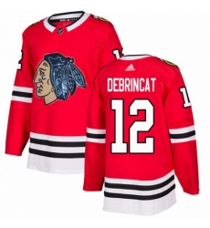 Men's Adidas Chicago Blackhawks #12 Alex DeBrincat Authentic Red Fashion Gold NHL Jersey Men's Adidas Chicago Blackhawks #12 Alex DeBrincat Authentic Red Fashion Gold NHL Jersey