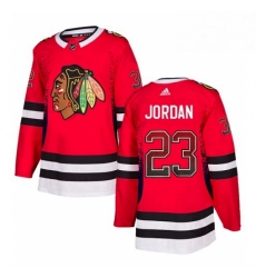 Mens Adidas Chicago Blackhawks 23 Michael Jordan Authentic Red Drift Fashion NHL Jersey Mens Adidas Chicago Blackhawks 23 Michael Jordan Authentic Red Drift Fashion NHL Jersey