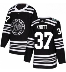 Mens Adidas Chicago Blackhawks 37 Graham Knott Authentic Black 2019 Winter Classic NHL Jersey Mens Adidas Chicago Blackhawks 37 Graham Knott Authentic Black 2019 Winter Classic NHL Jersey