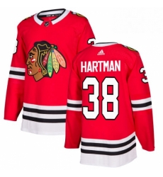Mens Adidas Chicago Blackhawks 38 Ryan Hartman Premier Red Home NHL Jersey Mens Adidas Chicago Blackhawks 38 Ryan Hartman Premier Red Home NHL Jersey